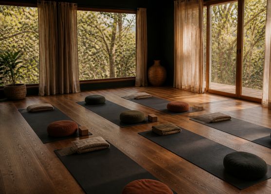Retiro de yoga de INSSAI